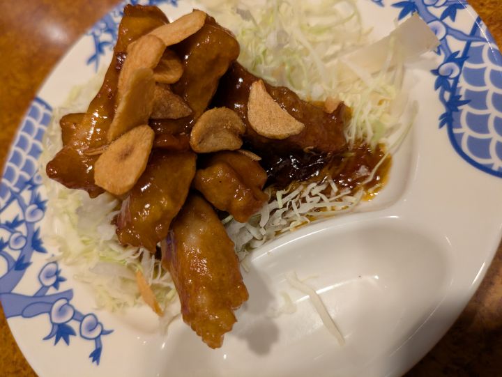 バーミヤン　秘伝！ジューシーとんてき（小皿）