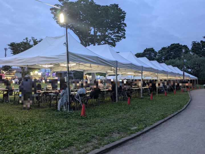 八街!激うま!RAMEN GRAND PRIX 飲食スペース