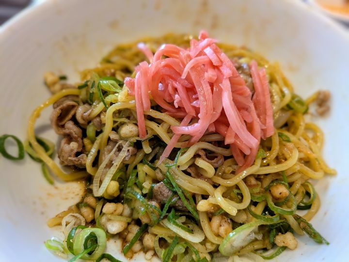 吉野家 牛玉スタミナまぜそば