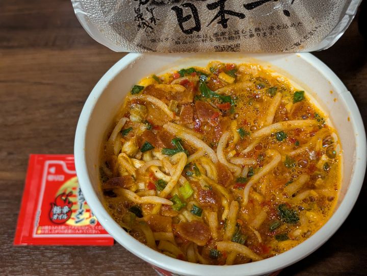 セブンイレブン　北極ラーメン　カップ麺　2025　蒙古タンメン中本