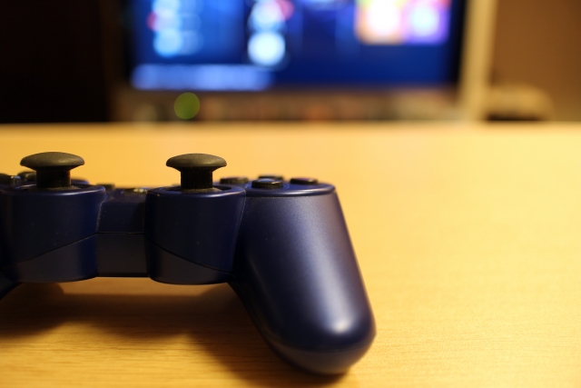ゲームコントローラーの写真