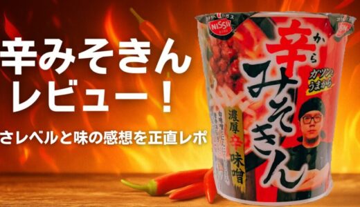 【辛みそきんレビュー】辛さレベル3は本当？味や香り・スープの特徴を正直にレポ！