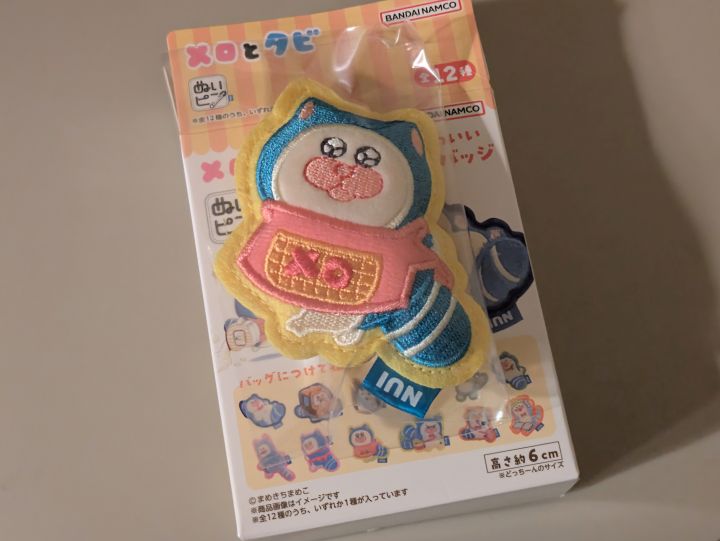 まめきちまめこ　shopぬい限定　ぬいピン　メロ