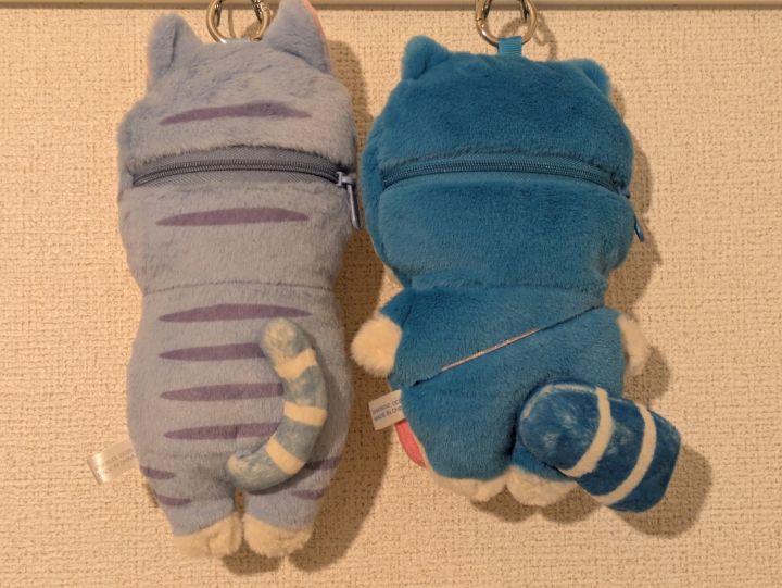 まめきちまめこ　shopぬい限定　ぺったんぬい　裏　チャック