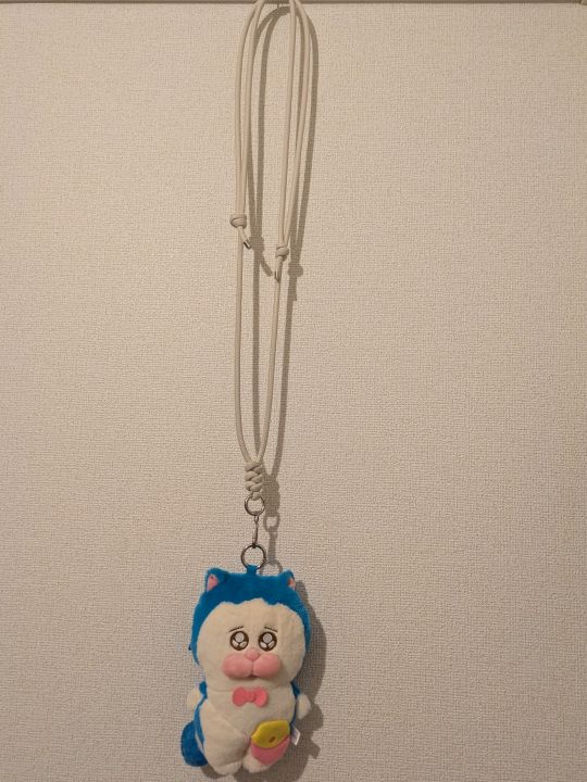 まめきちまめこ　shopぬい限定　ぺったんぬい　スマホチャーム