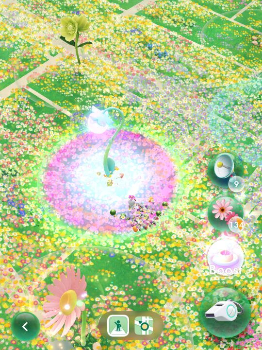 ファミマに出現した銀の苗スポット