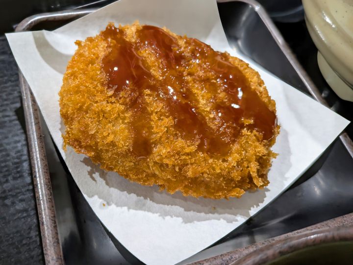 ゆで太郎　おすすめトッピング　コロッケ