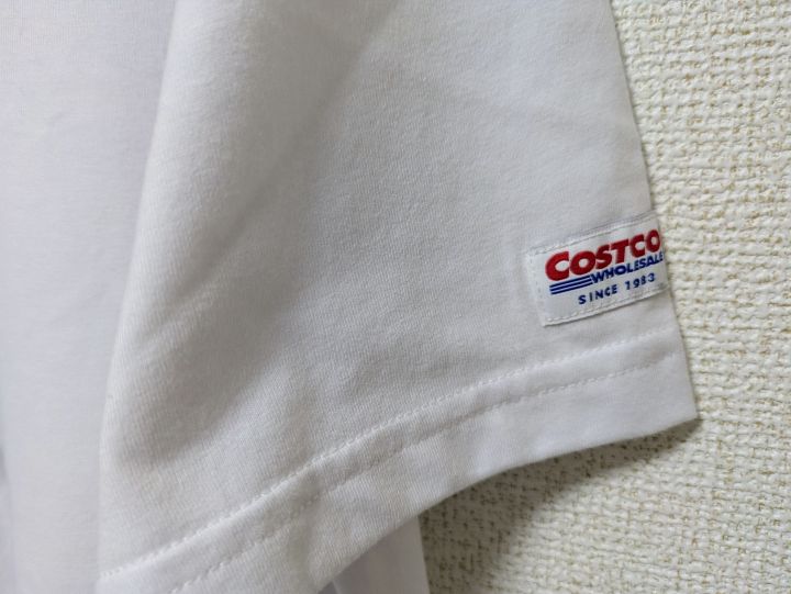 コストコ ロゴTシャツの袖のワッペン